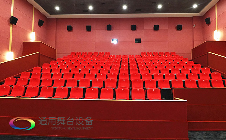 舞臺阻燃幕布通用舞臺扛起建設(shè)單位責(zé)任，加強檢查監(jiān)管，落實“3個100%”要求！東莞市工人文化宮工人電影院改造工程順利完工